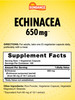 Sundance Echinacea 650mg | 100 Capsules | Traditional Herb Supplement | Vegetarian, Non-GMO, and Gluten Free Formula