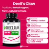 Healthfare Devils Claw Root | 2600mg Herbal Supplement | 120 Vegan Capsules | Concentrated Root Extract for Joint Support | Non-GMO, Gluten-Free | Ma