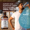 OSHA Root Liquid Extract for Respiratory Support, Organic OSHA Tincture Natural Lung Detox 2 Fl Oz
