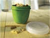 Preserve Food Storage Container, 8 Ounce/Mini, Made from Recycled Plastic, Apple Green