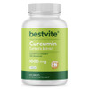 Curcumin 1000mg (Turmeric)(120 Tablets) Made with Curcumin C3 Complex & Bioperine - Standardized to 95% Curcuminoids - Vegan