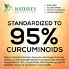 Turmeric Curcumin Supplement Gummies - 95% Curcuminoids with Turmeric & Ginger, Black Pepper for Best Absorption, Nature's Vegan Joint Support, Non-G