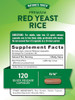 Nature's Truth Red Yeast Rice Capsules 1200 mg | 120 Count | Non-GMO & Gluten Free Supplement