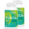 Canarata TUDCA Liver Support Supplements 1000mg - 120 Vegan Capsules,TUDCA Bile Salts with Milk Thistle Herbal Blend Formula for Cleanse Detox & Repa