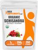 BulkSupplements.com Organic Schisandra Extract Powder - Schisandra Supplement, from Schisandra Berries, Herbal Supplement - Gluten Free - 1g per Serv