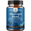 Herbal Adaptogen Mood Support Supplement - Calming Adaptogens Supplement for Stress & Cortisol Management with Ashwagandha Rhodiola Rosea & Maca Root