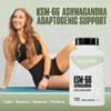 NutraBio Ashwagandha KSM-66 | Ashwagandha Herbal Supplement for Stress, Mood, & Performance | 600 MG of Clinically Studied KSM66 60 Capsules
