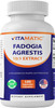 Vitamatic Fadogia Agrestis 10:1 Extract 600 mg 180 Veg Capsules - Supports Atheltic Performance & Energy Production