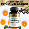 Windmill Elderberry with Vitamin C & Echinacea Capsules 60 Ea