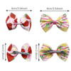 8 PCS Strawberry Pineapple Hair Clips for girls, Bow Hairpins Hair Bows Clips Fruit Hair Barrettes Hair Accessories for Girl Women