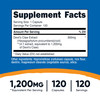 Nutricost Devils Claw 1,200mg Equivalent from 300mg of 4:1 Extract Per Serving, 120 Capsules for 120 Servings Per Bottle - Vegetarian, GMO Free and G