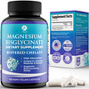 1 Body Magnesium Bisglycinate Capsules - Chelated Magnesium Supplement for Sleep Support, Muscle Cramps & Relaxation - High Absorption Formula Gentle
