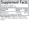 Magnesium Malate 1000 mg - Hypoallergenic, 120 capsules