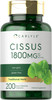 Carlyle Cissus Quadrangularis | 200 Capsules | Traditional Herb Extract Supplement | Non-GMO and Gluten Free Formula
