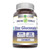 Amazing Formulas Zinc Gluconate 50 Mg Supplement | Tablets | Non-GMO | Gluten-Free | Made in USA (1 Pack | 250 Count)