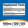 Nutricost DHEA 100mg, 120 Capsules - Gluten Free, Soy Free, Non-GMO, Supplement