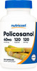 Nutricost Policosanol 40mg, 120 Capsules - Gluten Free, Non-GMO, and Vegetarian Friendly