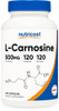 Nutricost L-Carnosine 500mg, 120 Capsules - Gluten Free & Non-GMO