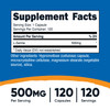 Nutricost L-Serine 500mg, 120 Capsules, 120 Servings - Vegetarian Capsules, Non-GMO, Gluten Free