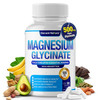 Magnesium Glycinate 500mg Magnesium Supplement - Chelated for High Absorption & Bioavailability Support Sleep, Muscle, Bones, Cramps, Recovery & Ener