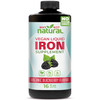 Why Not Natural Liquid Iron Supplement for Women, Men and Kids, Vegan Formulation for Anemia, Sugar Free, Vegan, Non-GMO, Organic BlackBerry Flavor 1