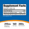 Nutricost Magnesium Citrate Powder (Unflavored, 250 Gram)