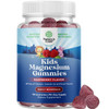 Kids Magnesium Gummies - Calm Relaxing Mg Citrate Supplement with Raspberry Flavor - Calm Magnesium Supplement for Nerve Health Muscles & Healthy Hea