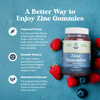 Extra Strength Zinc Gummies for Adults - Chewable Zinc Supplements for Women & Men for Energy & Immune Support - Vitamins & Mineral Supplements - 120