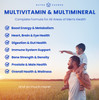 NutraChamps Multivitamin for Men 14+ | Mens Multivitamin Gummies, 120 Count | Vitamins A, B, C, D, E, Biotin, Zinc | Mens Gummy Multivitamins Supplem