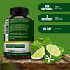 NutriFlair Organic Citrus Bergamot 1400mg, 120 Capsules - 25:1 Bergamia - Essential Oil and Citrus Bioflavonoids - Natural Heart Health Supplements f