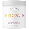 Teami Electrolytes Powder - Hydration Calcium, Magnesium, Chloride & Potassium Supplement 45 servings, Hydrate Electrolyte Powder Mix with Vitamins &
