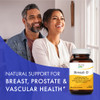 Breast D by Pure Essence - Natural Supplement for Estrogen Balance, Hormonal Acne, and Menopause Support with Vitamin D3, Calcium, Green Tea & Lycope