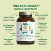 PURE SYNERGY Vita·Min·Balance | Multivitamin for Women with Iron | Womens Daily Multivitamin Made with Organic Whole Foods | for Balanced Energy and