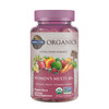 Garden of Life Organics Women 40+ Gummy Vitamins - Berry - Certified Organic, Non-GMO, Vegan, Kosher Complete Multi - Methyl B12, C & D3 - Gluten, So