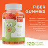 Zahler - Fiber Gummies for Adults & Kids (120 Count) Certified Kosher Adult & Kids Fiber Gummy Chews for Digestion Support, Healthy Regularity & Over