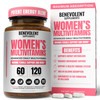 Multivitamin for Women - Supplement for Energy, Immunity, & Female Support - Daily Vitamins for Women with Biotin, Calcium, Magnesium - Non-GMO, Vege