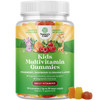 Plant Based Kids Multivitamin Gummies - Multivitamin for Kids Immune Support with Vitamins A, C, D3, E, B6 & B12, Zinc & Iodine - Children's Vitamins
