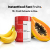 Codeage Instantfood Fast Fruits, Over 15 Fruits Powders Equivalent All-in-One, Vegan Daily Whole Food Vitamins - Berries, Antioxidant Polyphenols & B