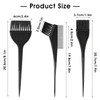 Abeillo Hair Coloring Brush Set  3pcs Hair Dye Brushes Tinting Comb, Essential Sharp Tail Comb Mixer for Hair Tint Dying Coloring Applicator Tool, H