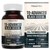 Black Seed Oil Softgels | 5% Thymoquinone - TQ-Advanced® | High Potency - 500 mg per Capsule - 15:1 Concentrate from Nigella Sativa Extract, Raw Form