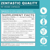 Zentastic Probiotics & Prebiotics Supplement - 50 Billion CFU - for Men & Womens Immune & Digestive Health - 16 Strains - Shelf Stable - 120 Delayed