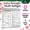 Multivitamin for Women - Complete Daily Womens Multivitamins with Calcium, Folic Acid, Vitamin A, C, D, E, & B Vitamins, Zinc and Iron - Vitamins for