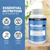 Macuhealth Daily Metabolic Triple Carotenoids, with EPA/DHA Omega-3 - Vital Minerals with Zinc  180 Softgels for Long-Lasting Use