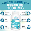 Maripolio Liposomal NAD+ 1000 mg Supplement | High Bioavailability Liposomal Delivery | Cellular Energy & Wellness Support | Pure NAD+ Dietary Supple