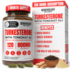 Benevolent Turkesterone with Tongkat Ali & BioPerine (Max Absorption) - Highest Purity 8,000mg Turkesterone Supplement for Men & Women - Increase Sta