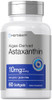 Horbäach Astaxanthin 10mg | 60 Softgels | Algae Derived Formula | Non-GMO, Gluten Free Supplement