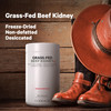 Codeage Grass Fed Beef Kidney Supplement - Freeze Dried, Non-Defatted, Desiccated Glandulars Nutrition Bovine Pills  Pasture Raised Beef Vitamins -