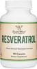 Resveratrol Supplement 500mg Per Serving, 120 Capsules (Resveratrol Polygonum Root Extract Providing 50% Trans Resveratrol) Healthy Aging Support by