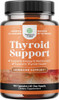 Herbal Thyroid Support Complex - Potent Kelp Iodine Supplement with L Tyrosine, Bladderwrack, Selenium & Pure Ashwagandha for Hormone Balance - Mood