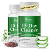 15 Day Gut Cleanse Detox for Women w/ GLP-1 Support - Natural Colon & Detox Cleanse for Weight Loss - Bloating & Constipation Relief - Flushes Toxins